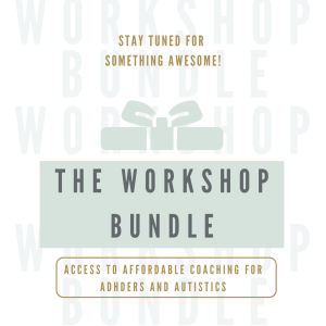 The workshop bundle-affordable coaching