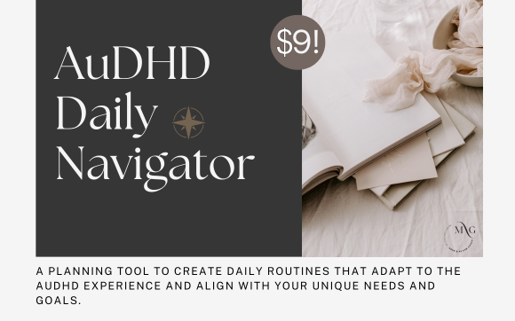 AuDHD Daily Navigator Daily planning tool for Autistics